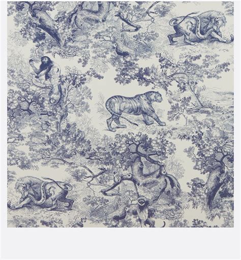 toile de jouy fabric dior|toile de jouy sauvage.